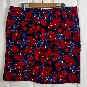 Signature collection floral skirt size 16